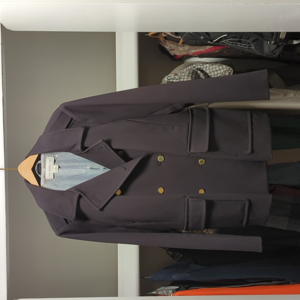 Black, XL, Liz Claiborne heavy fall weather jacket, professional/polished look
